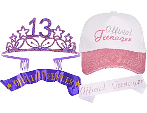MEANT2TOBE 13th Birthday Gifts for Girl, Happy 13th Birthday Party Supplies, 13th Birthday Party Supplies, 13 Birthday Gifts, Gifts for 13th Birthday Girl, 13th Birthday Decorations for Girls
