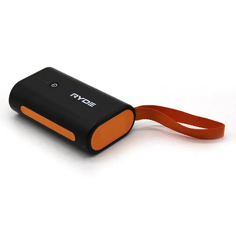 RYDE Batterie Portable 12V pour Pompe Électrique Sup – Batterie Externe 4000 mAh avec Prise Allume-Cigare – Autonomie sans Fil pour Gonfleur, Glacière et Accessoires – Rechargeable Via USB – Noir