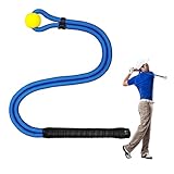 NGBHM Golf Rope Swing Trainer, Golf Swing Training Aid to Improve Speed, Accuracy, Rhythm, Flexibility and Strength, Portable Golf Training Tool for Indoor/Outdoor Practice