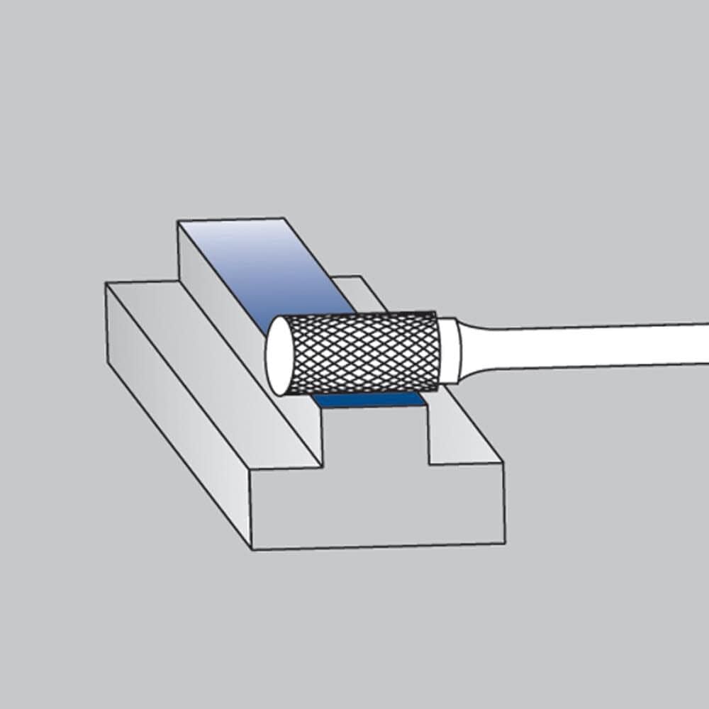 Champion Cutting Tool Sa1 Double Cut Tin Carbide Bur
