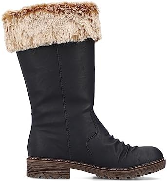 Rieker Mujer Botas 94730, Señora Botas De Invierno,Repelente