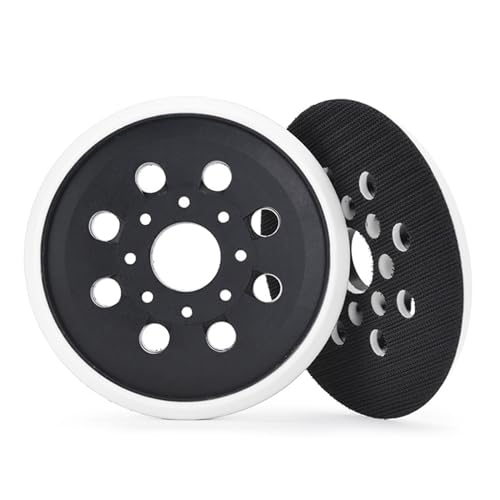 2 PCS Plateau Ponceuse pour Bosch, Disques Plateau de Ponçage, Plateau de ponçage pour Bosch, Plateau Ponceuse Compatible 125 mm pour Bosch GEX 125-1 A, PEX 220 A, PEX 220 AE, Skil 7402 7490