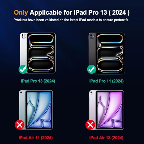 Image of ProElite Camera Lens Protector for Apple iPad Pro 11 M4 /M5 Pro 13 M4 /M5 2024 /2025, Premium Tempered Glass Camera Protector for iPad Pro 11 M4 /M5 Pro 13 M4 /M5 2024 /2025