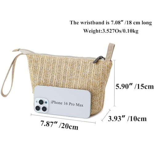 Image of Original Design Wristlet Wallet - Large Capacity Clutch Bag with Wrist Strap