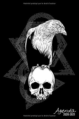 Télécharger Agenda Scolaire 2020 2021: Gothique, corbeau | Agenda semainier, Format A5 | Pour les étudiants, pr Livre PDF Gratuit