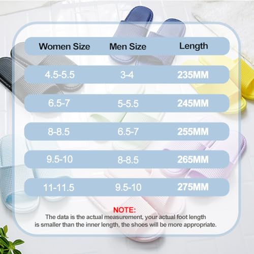 Image of AYYDMY Comfort Shower Shoes, Non Slip Quick Drying Bathroom Slippers for Women Men Unisex, Soft Platform Cushion Slide Sandals for Living Room, Pool, Beach, SPA, Public Showers, Indoor, Outdoor