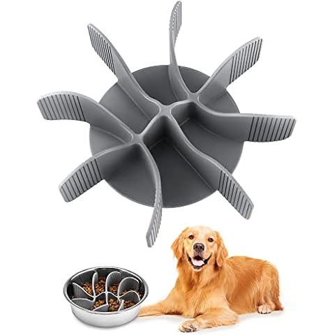 HAPPY HACHI Slow Feeder Dog Bowl Insert Cover