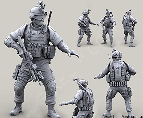 Figura de Resina Militar US Comando 1/35 Modelo Kit miniatura 5