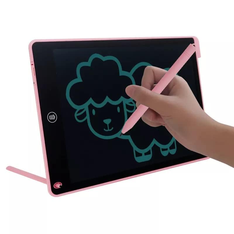 Image of LCD Writing Tablet 12 Inch, Erasable Doodle Board Writing Board for Kids, Colorful Drawing Tablet Handwriting Sketch Pad Learning Toy, Christmas Birthday Gift for Boys Girls 3+ (Pink)