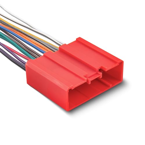RED WOLF Car Radio Wire Harness Replacement for 2004-2010 Mazda 3, 2001-2007 Miata, 2001-2002 Mazda 626 Install Aftermarket Stereo Head Unit CD Player Receiver Wiring Connector