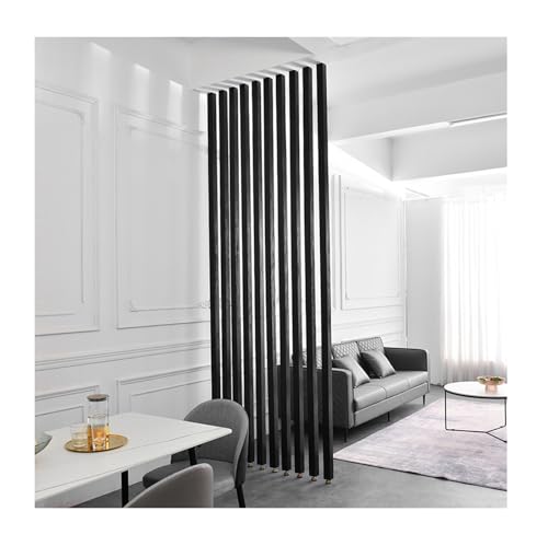 ** Divisorio versatile **: le nostre colonne divisorie da parete servono come eleganti divisori da soffitto a pavimento per salotti, camere da letto, uffici e altro ancora. Ideali per creare spazi privati in appartamenti, hotel e saloni, funzionano anche come balaustre per scale o schermi solari interni. Realizzato in robuste doghe in alluminio, questo migliora sia l'estetica che la funzionalità in qualsiasi ambiente.