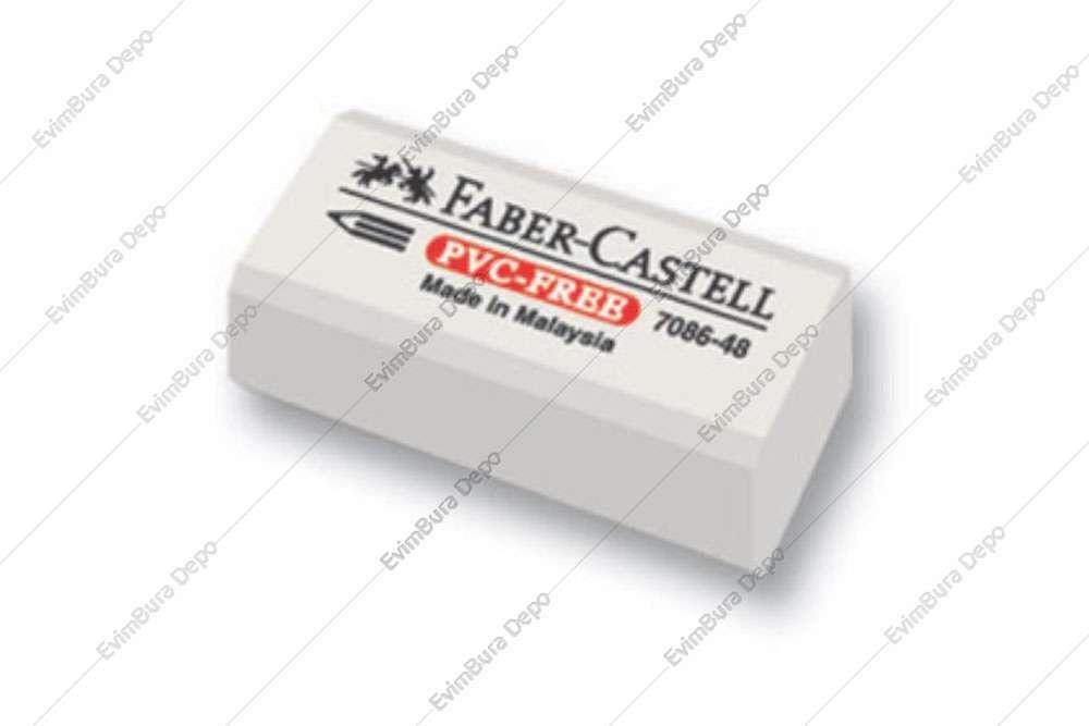 Faber-Castell Silgi Beyaz 7086-48 5130188648000 48 Li (1 Paket 48 Adet)