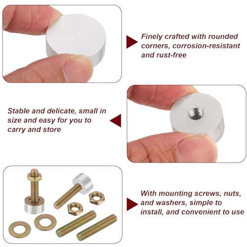 Adaptateur de disque en aluminium M8 pour rénover une table basse