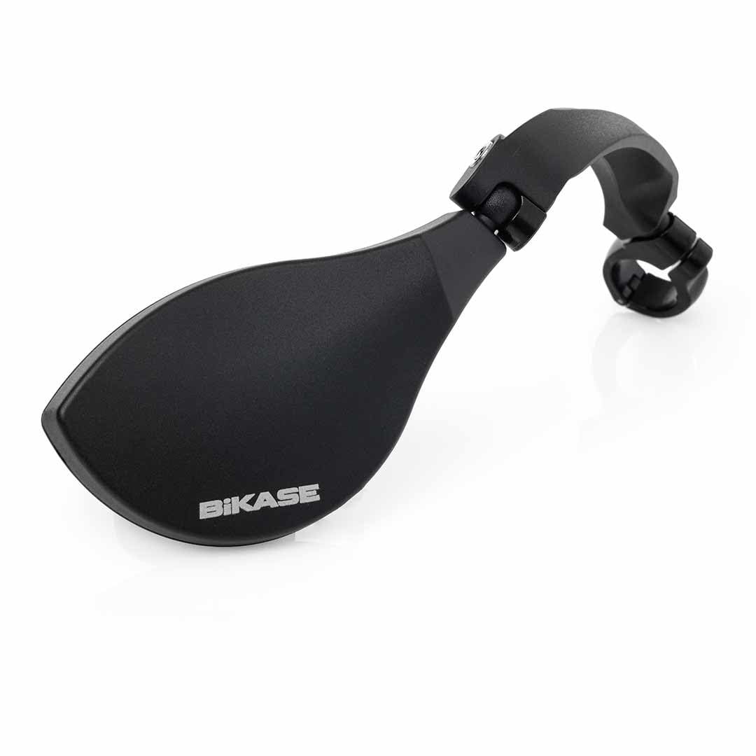 Right Hand Handlebar Bike Mirror, HD Blast-Resistant, Safe Crystal Clear Glass Mirror, Adjustable Rotatable Bike Mirror, Rearview Mirror, Bicycle Mirror