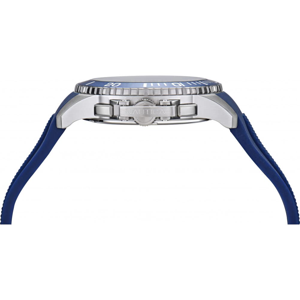 Reloj Nautica NAPBSC905 - Cronógrafo Solar para Hombre en Caucho