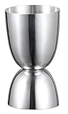 Visol Josset Stainless Steel Double Jigger, Silver by Visol