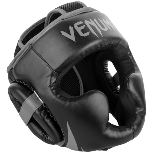 Venum Kopfschutz Challenger, Schwarz/Grau, VENUM-0771-109