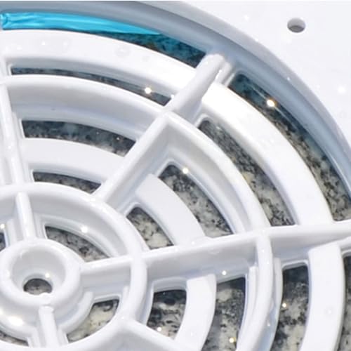SagaSave Swimming Pool Drain Port Cover Water Outlet Drainage Accessories for Pool Drainer Keep Pool Clean, Easy to Install (Base+Cover) - Thumbnail 6