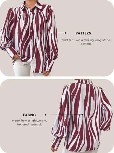 Image of GRECIILOOKS Shirt for Women Stylish | Long Shirt for Women | Oversized Shirt for Women | Women Shirt | Tops for Woman