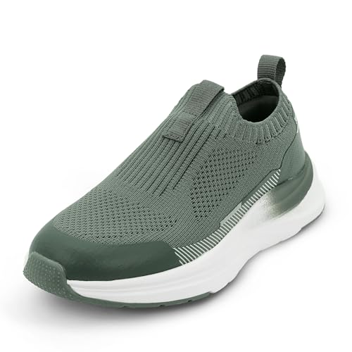 JAN & JUL �C�[�W�[�I�� �A�[�o�� �j�b�g�V���[�Y �y�� �ʋC�� �X�j�[�J�[, Dask Sage Green, 6 Big Kid