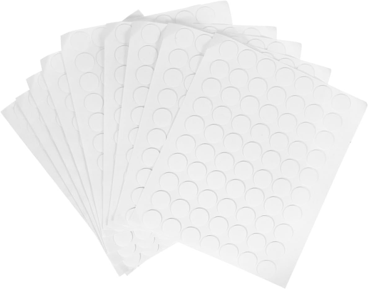 20Sheet Self Adhesive Double Sided Adhesive Dots Stickers for Crafting Labeling and Organizing Invisible Adhesion No Residue Easy Application
