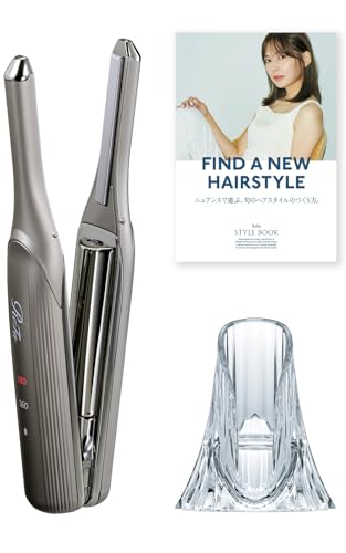 【公式ストア限定】ReFa FINGR IRON ST6/リファフィンガーアイロン ST6 ダークシルバー 専用ホルダーセット