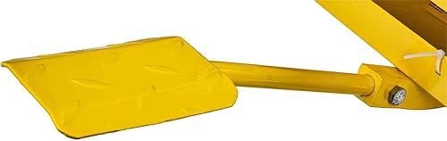 Miniatura 6 de JEGS Carro elevador hidráulico, capacidad de 1100 libras, mesa elevadora de tijera ajustable de 10.5 a 31 pies de altura, mesa elevadora accionada