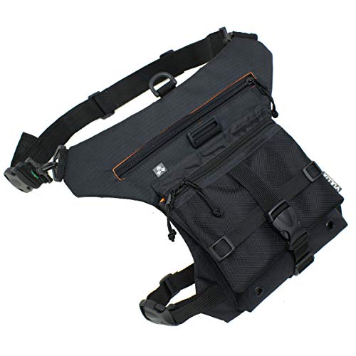 Pochete Cartucheira De Perna Vullix Orange Black