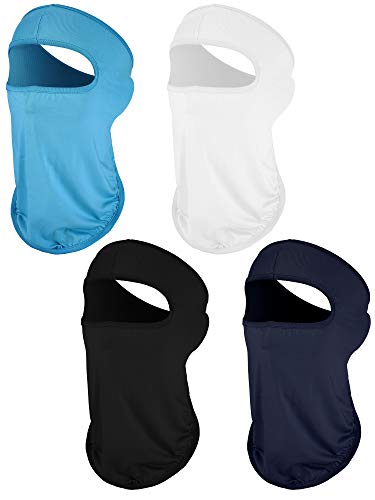 4 Pieces Balaclava Face Cover Sun Protective Face Cover Unisex UV Protection Face
