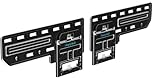 Supcline Ultra Slim TV Wall Bracket for 42 to 100 inch Flat & Frame TVs, Only 0.31” Low Profile Flat to Wall TV Mount, Micro Gap Wall Mount TV Bracket, Hold up to 176 lbs, Blends in Any Interior