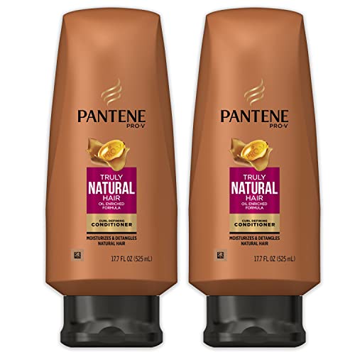 Pantene Truly Natural Co-Wash Conditioner 17.7 Ounce (525ml) (2 Pack)