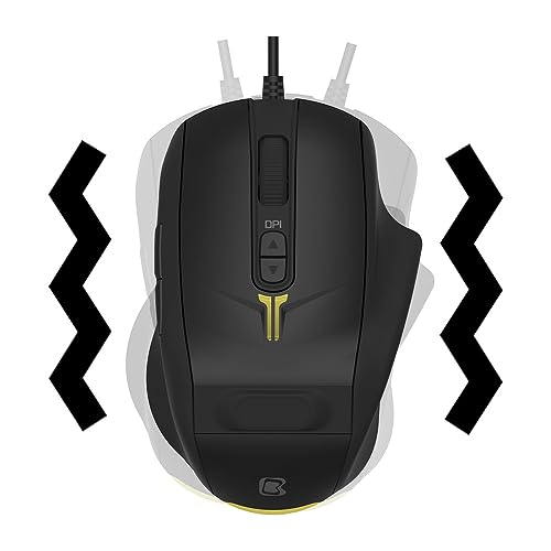 Souris de jeu vibrante 4D SH60P résout le manque de retour FPS