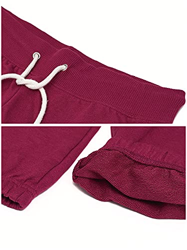 Image of U.S. POLO ASSN. Womens Sweatpants - Women Joggers Sweats with Logo Print - French Terry Poly-Cotton