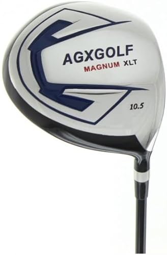 AGXGOLF Ladies Right Hand Magnum 460cc Regular Length (44 inch) 10.5 Degree Driver wLady Flex Graphite Shaft with Head Cover, Made in USA!