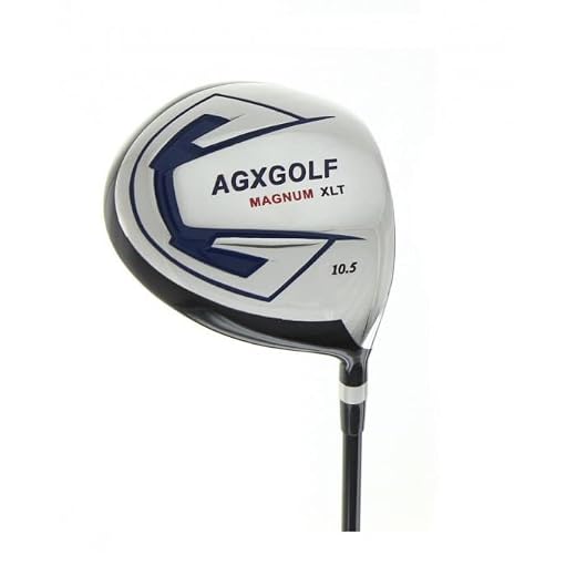 AGXGOLF Ladies Right Hand Magnum 460cc Regular Length (44 inch) 10.5 Degree Driver wLady Flex Graphite Shaft with Head Cover, Made in USA!
