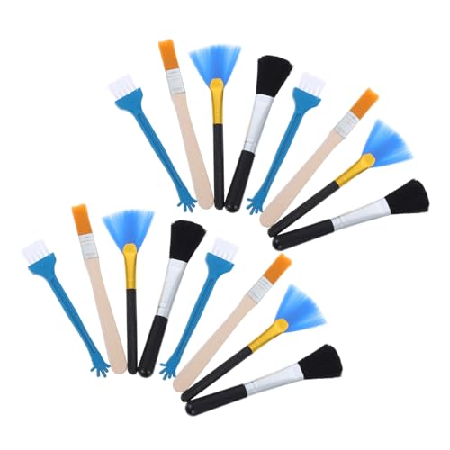 Angoily 20pcs Electronics Cleaning Brush Set Compact Static Keyboard Kit for Laptops Gaming Consoles Cameras and Digital Devices Maintenance