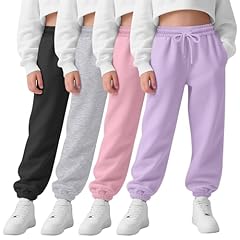 Light Purple, Pink, Light Heather Gray, Black