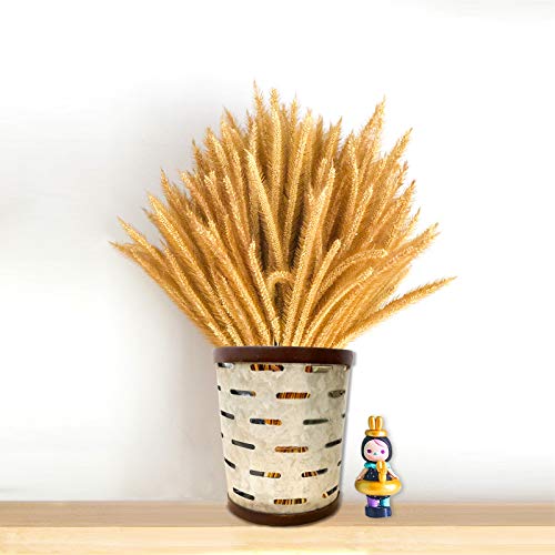 Yidie Galvanized Wall Planter 4 Sets Metal Vented Wall Planter Olive Bucket #TOP4