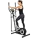 SPORTNOW Elliptical Cross Trainer for Home, Quiet Magnetic Elliptical Machine with Bluetooth, App Compatible, 8-Level Adjustable Resistance, LCD Monitor & Pulse Sensor, Wheels, 120KG Load Capacity