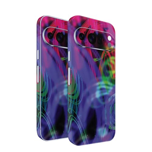 2 Pack of Phone Skins for Google Pixel 10 Pro - Neon Splatter| Protective Vinyl Covers | Matte Finish | Made in The USA by MightySkins