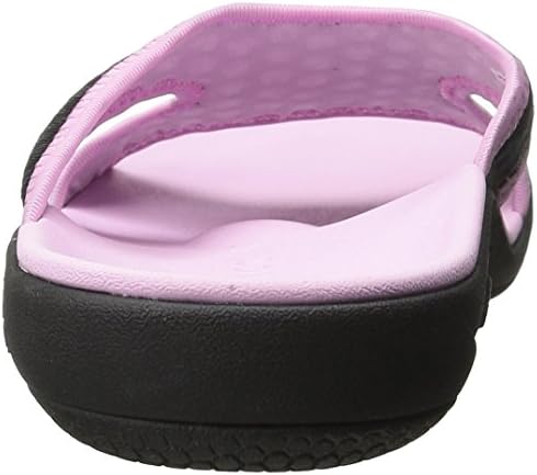 Spenco Women's Breeze Slide Sandal, Black/Pink, 9 M US | Image 2