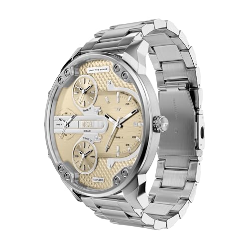 Image of Diesel Mr. Daddy Slim Silver Watch DZ7495
