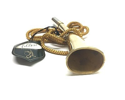 Corno ottone da battuta cm 16 Elless