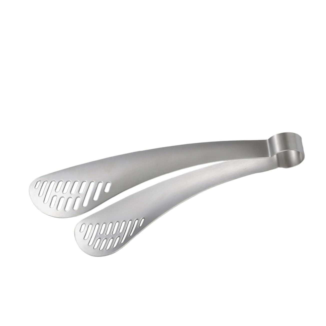 OFFSCH 1Pc Stainless Steel Multifunctional Bbq Tongs Scald Food Clamp for Steak Bread Meat Grilling Long Handle Kitchen Tool for Home Party and Restaurant Use