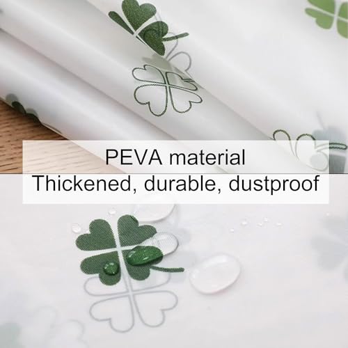 5 Pack Transparent Garment Bags for Clothes, PEVA Zippered Dress Bags for Suits, Shirts, Sweaters - 60x100cm/24x39in Hanging Storage Solution3