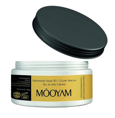 Advanced Snail 92 - Crema de baba de caracol con ácido hialurónico - Crema facial antiacné y antiarrugas - Para todo tipo de piel - Cuidado facial chino