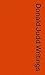 Donald Judd Writings