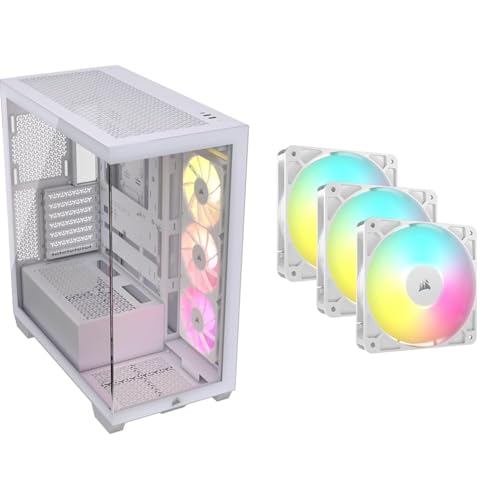 yZbgzCORSAIR 3500X ARGB Tempered Glass ~h^[PCP[X zCg CC-9011279-WW + RS120 ARGB PWM 120mm PCP[Xt@ fCW[`F[Ή gvpbN zCg 
