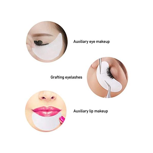 200-Pieces-Eyeshadow-Stencils-Pads-BetterJonny-Eyeshadow-Shields-Lint-Free-Under-Patches-for-Eyelash-ExtensionsTinting-and-Lip-Makeup-Residue BetterJonny 200 Pieces Eyeshadow Stencils Pads, Eyeshadow Shields Lint Free Under Patches for Eyelash Extensions,Tinting and Lip Makeup Residue