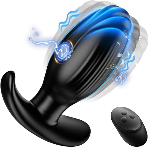 Dilatador e-stim con vibración de 7 modos y enchufe eléctrico SM